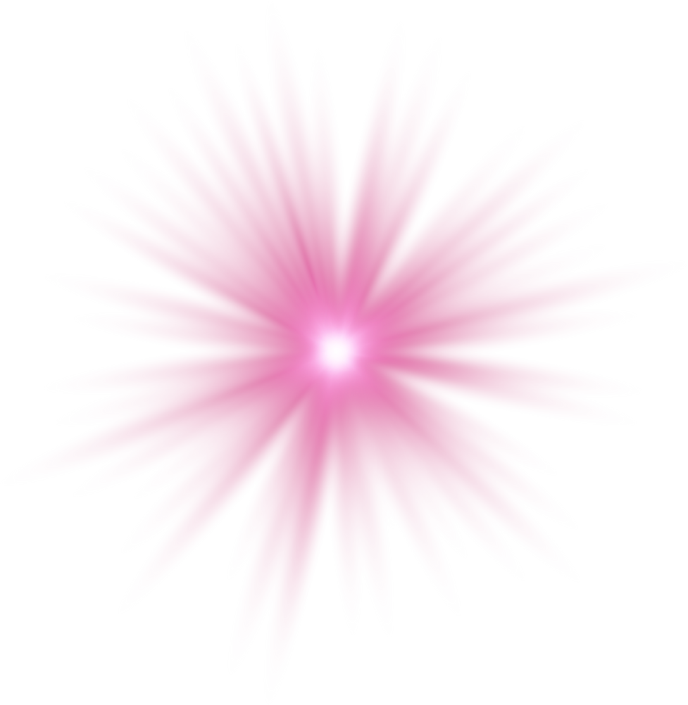 Pink glowing star